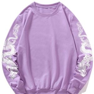 Dragon sleeve sweatshirt